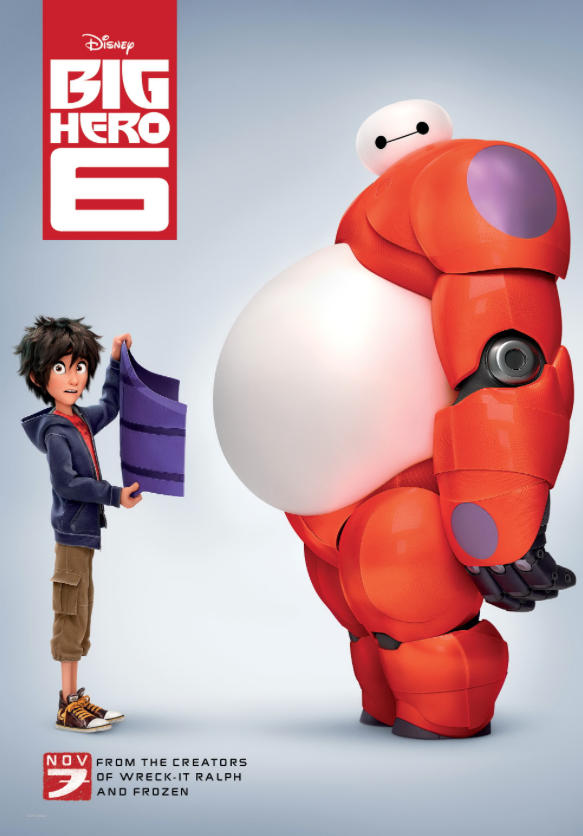 "Big Hero 6" is in theaters now.