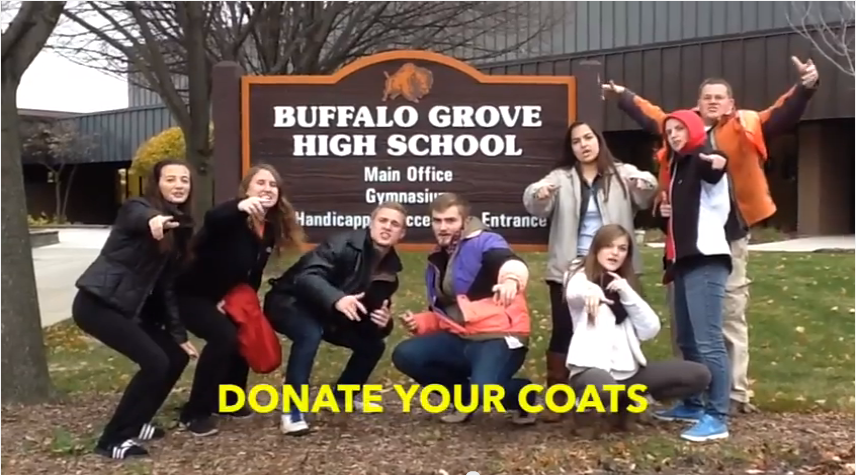 Environmental "Donate your Coat" music video/commercial