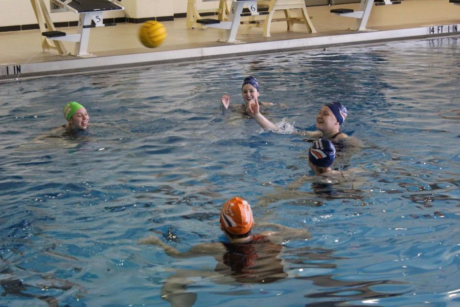 Girls water polo prepares as a team for season