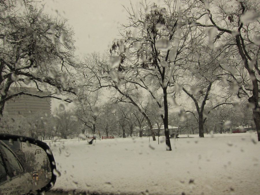 Record Dallas Texas Snow