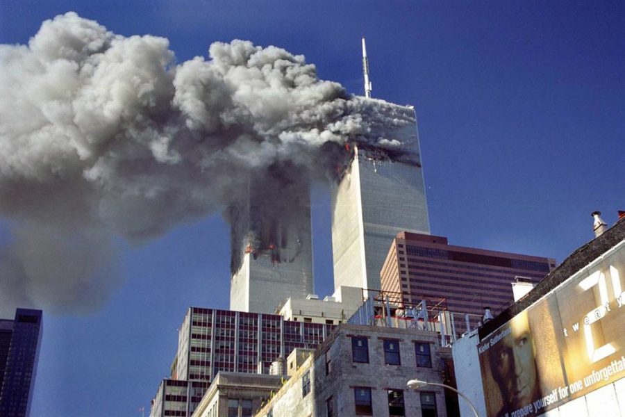 "World Trade Center 9/11/01 attack memorial photo