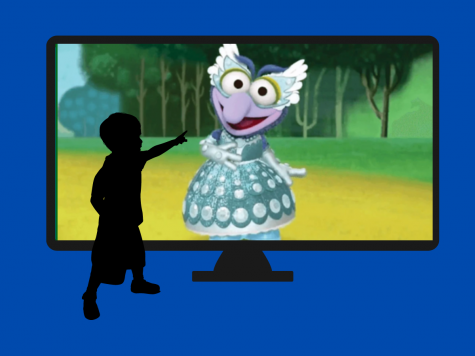 Fancy: "Gonzo-rella" wears a gem adorned dress in recent episode of "Muppet Babies", a move that upset some, but was praised by others for their non-conforming attire.